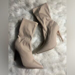 Fashionnova “Catch Me Later” Bootie Taupe